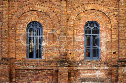 Bricks and window