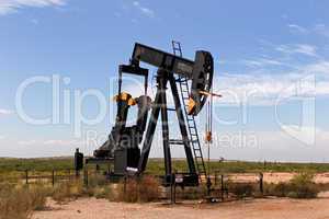 Oil well West Texas