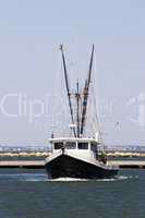 Shrimp boat in Harbor