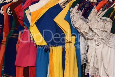 Colorful dresses