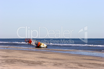 Bouy on the beach