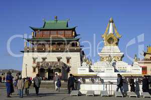 Gandan Monastery Ulaan-Baatar