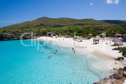 Knip Bay on the island of Curacao