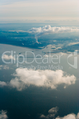 Aerial view of IImuiden gateway