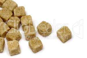 Brown sugar cubes