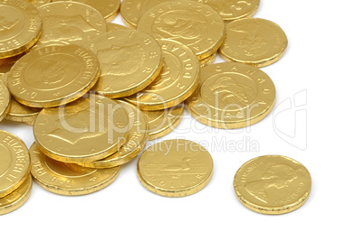 Chocolate gold coins