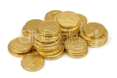 Chocolate gold coins