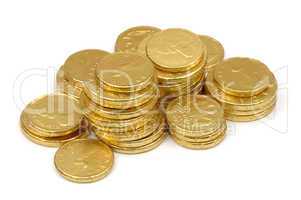 Chocolate gold coins