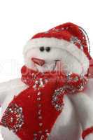 Snowman soft toy