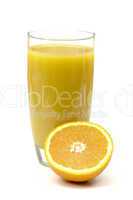 Orange and juice