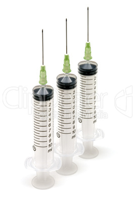 Disposable syringes