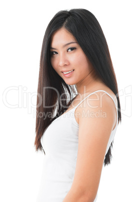 Attractive young Asian girl