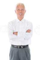 Senior adult Asian Chinese businessman