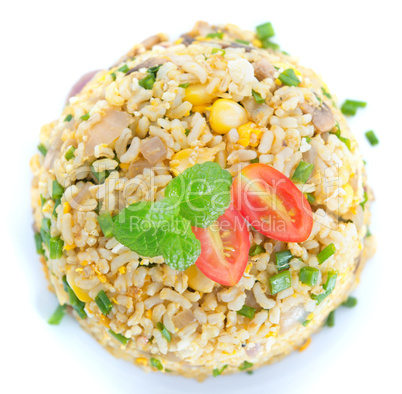 Chinese egg fried rice overview