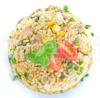 Chinese egg fried rice overview