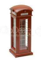 British telephone booth