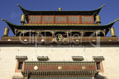 Tibetan-style temple