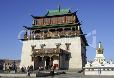 Tibetan-style monastry