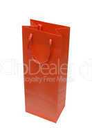Red paper gift bag