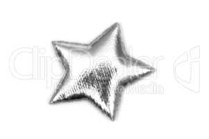 1 padded Silver star
