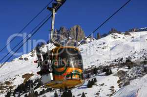 Cable car, Alps savoie, France
