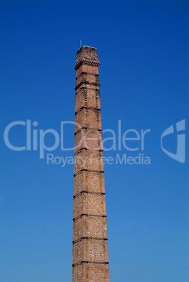 Red brick chimney