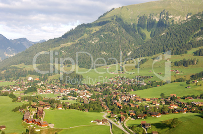 Bernese Oberland Aerial view