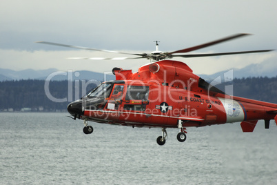 US Coast Guard Reacue Helicopter