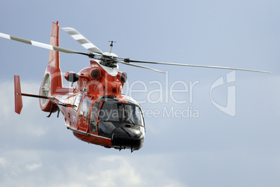 US Coast Guard Rescue Helicopter