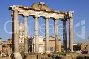 Temple of Saturn Forum Romanum