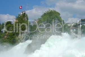 Roaring Rhine Falls Switzerland