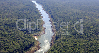 Iguazu River Parana state