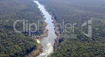 Iguazu River Parana state