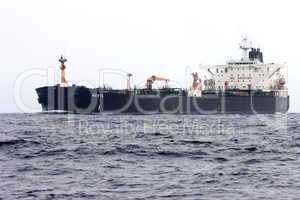 Oil Tanker at sea