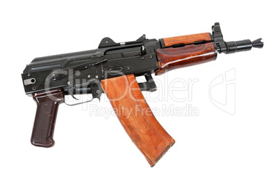 Russian automatic rifle AKS-74U