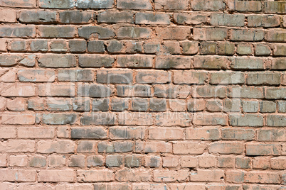 Brick wall as background