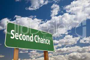 Second Chance Green Road Sign