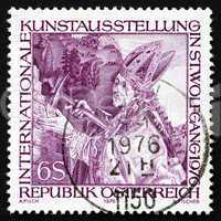 Postage stamp Austria 1976 St. Wolfgang