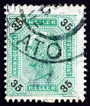 Postage stamp Austria 1901 Franz Josef, Emperor of Austria