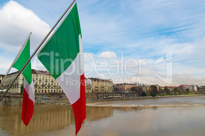 Flags, Turin, Italy