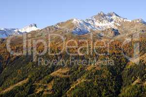 Fall in the Val d'Anniviers