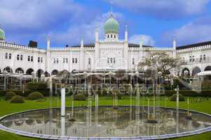 The Tivoli Gardens in Copenhagen