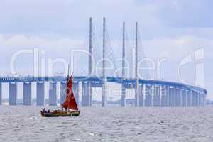 Bridge between Denmark and Sweden