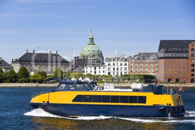 Water bus in Copenhagen habour