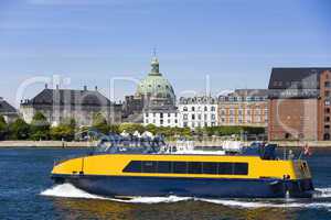 Water bus in Copenhagen habour