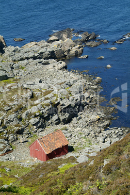 Old boathouse in Norway
