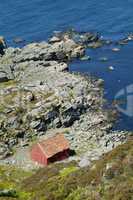 Old boathouse in Norway