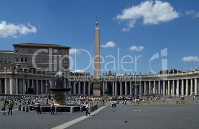 St. Peter's square, Rome