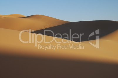 Sand dunes Sahara Libya