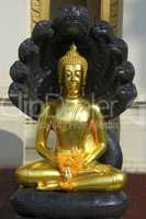 Buddha on the snake thron Bangkok T